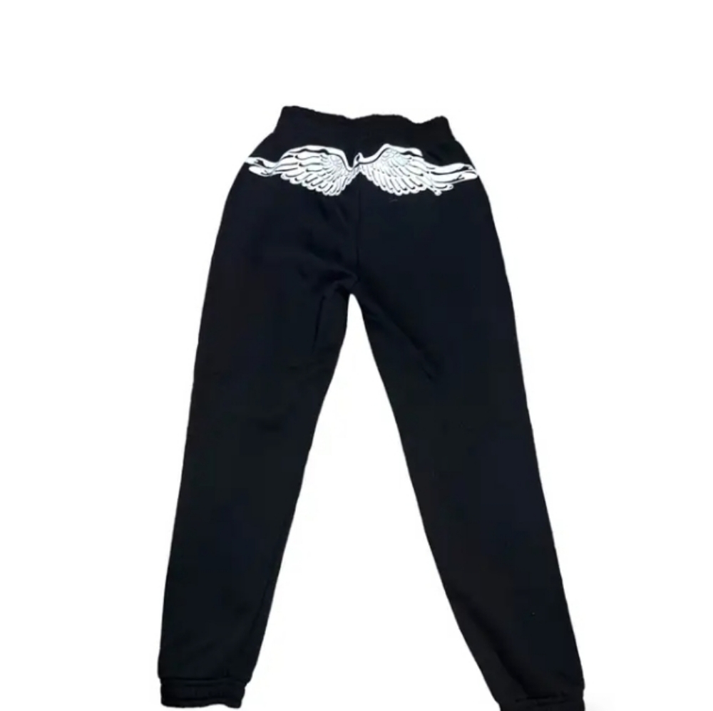 Current Mood Angel Wings Fleece Sweatpants